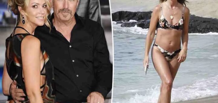 Kevin Costner spotted in LA with a new mystery woman
